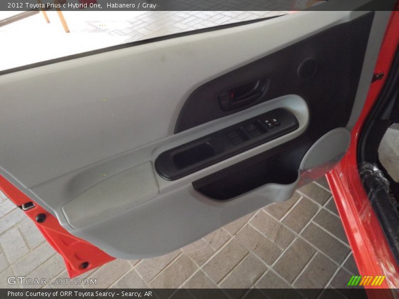 Door Panel of 2012 Prius c Hybrid One