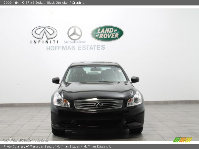 Black Obsidian / Graphite 2009 Infiniti G 37 x S Sedan