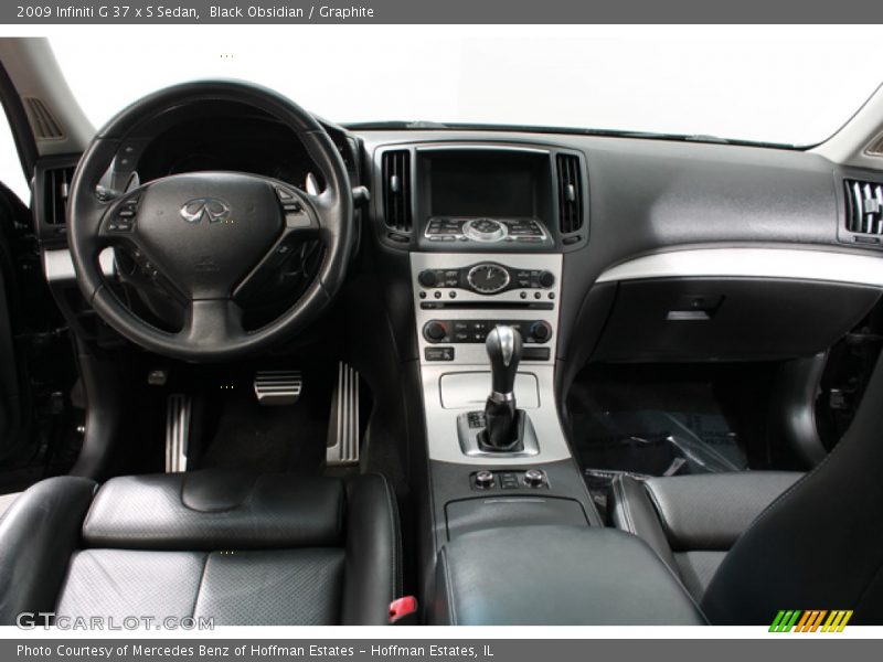 Black Obsidian / Graphite 2009 Infiniti G 37 x S Sedan