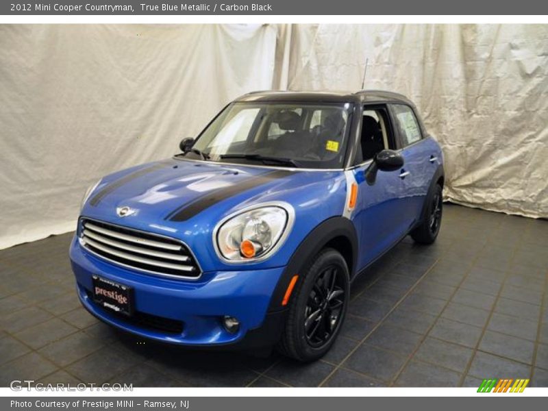 True Blue Metallic / Carbon Black 2012 Mini Cooper Countryman