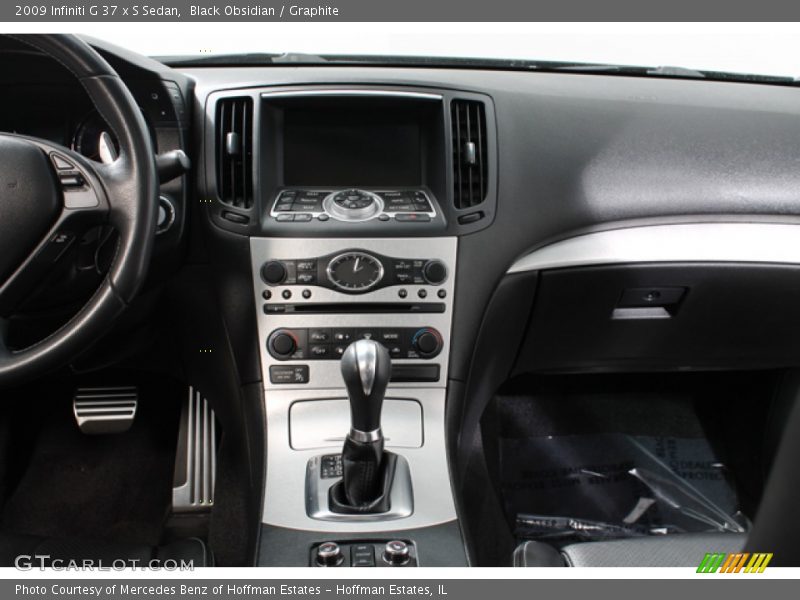 Black Obsidian / Graphite 2009 Infiniti G 37 x S Sedan