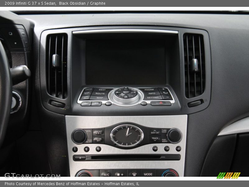 Black Obsidian / Graphite 2009 Infiniti G 37 x S Sedan