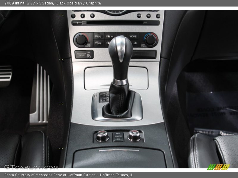 Black Obsidian / Graphite 2009 Infiniti G 37 x S Sedan