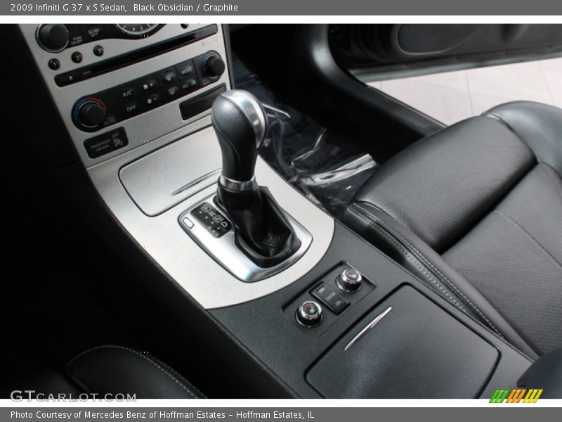 Black Obsidian / Graphite 2009 Infiniti G 37 x S Sedan