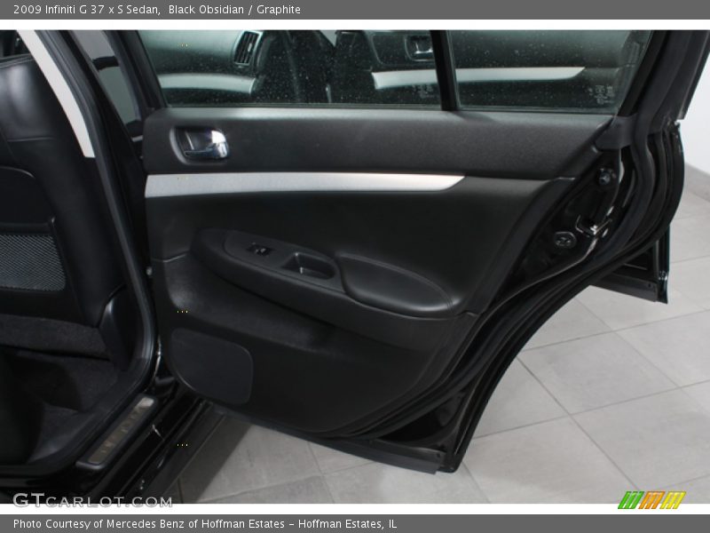 Black Obsidian / Graphite 2009 Infiniti G 37 x S Sedan