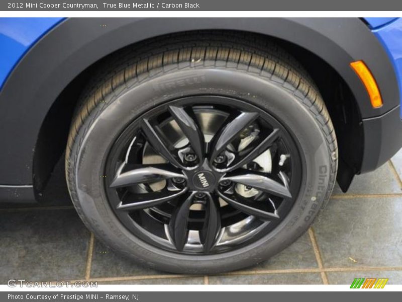 True Blue Metallic / Carbon Black 2012 Mini Cooper Countryman