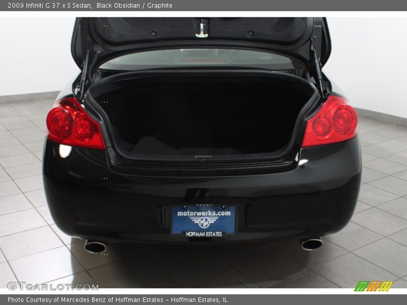 Black Obsidian / Graphite 2009 Infiniti G 37 x S Sedan