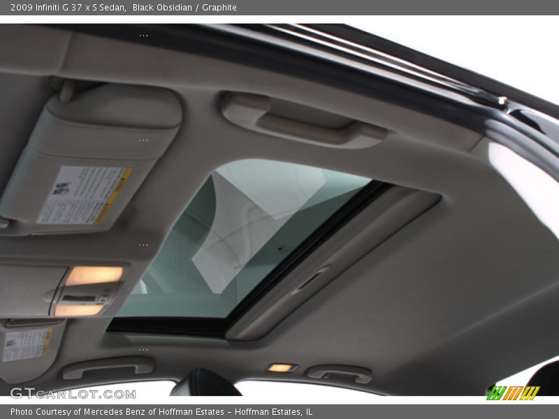Black Obsidian / Graphite 2009 Infiniti G 37 x S Sedan