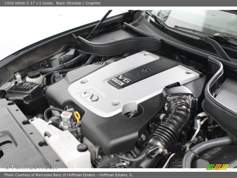 Black Obsidian / Graphite 2009 Infiniti G 37 x S Sedan