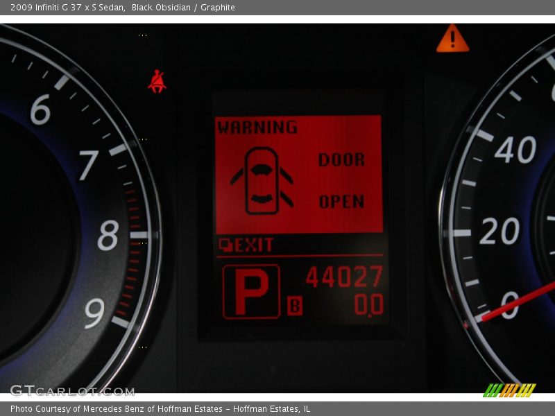 Black Obsidian / Graphite 2009 Infiniti G 37 x S Sedan