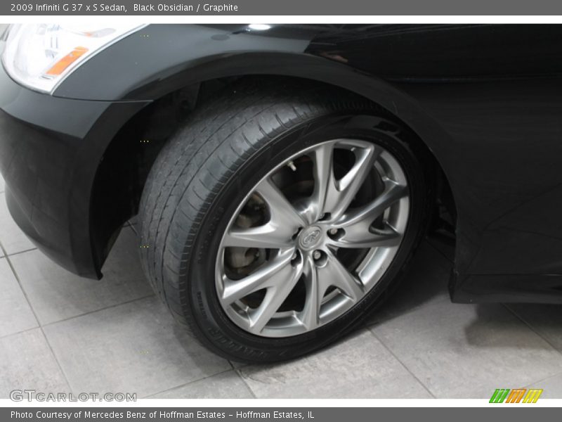 Black Obsidian / Graphite 2009 Infiniti G 37 x S Sedan