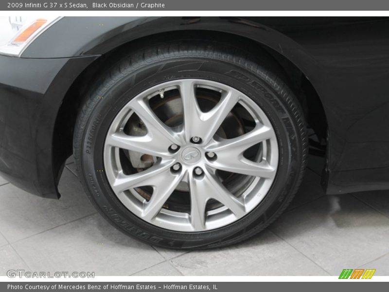 Black Obsidian / Graphite 2009 Infiniti G 37 x S Sedan