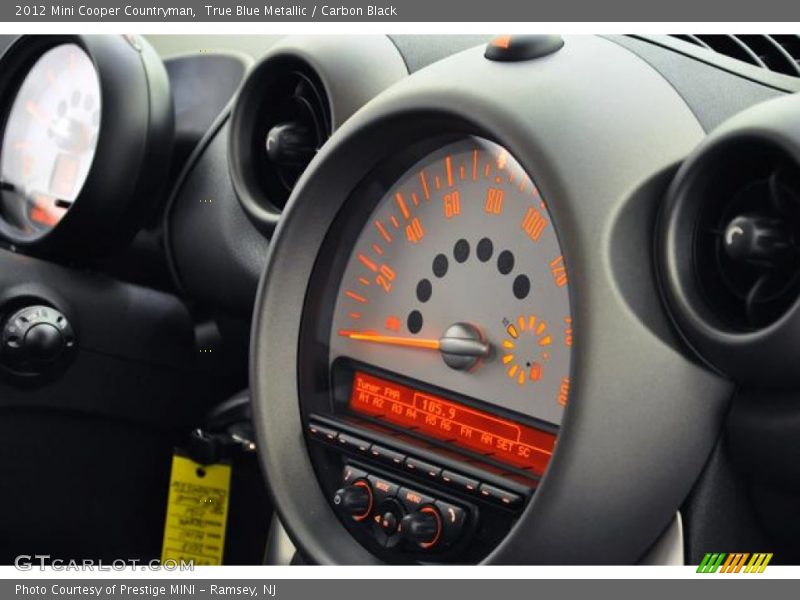 True Blue Metallic / Carbon Black 2012 Mini Cooper Countryman