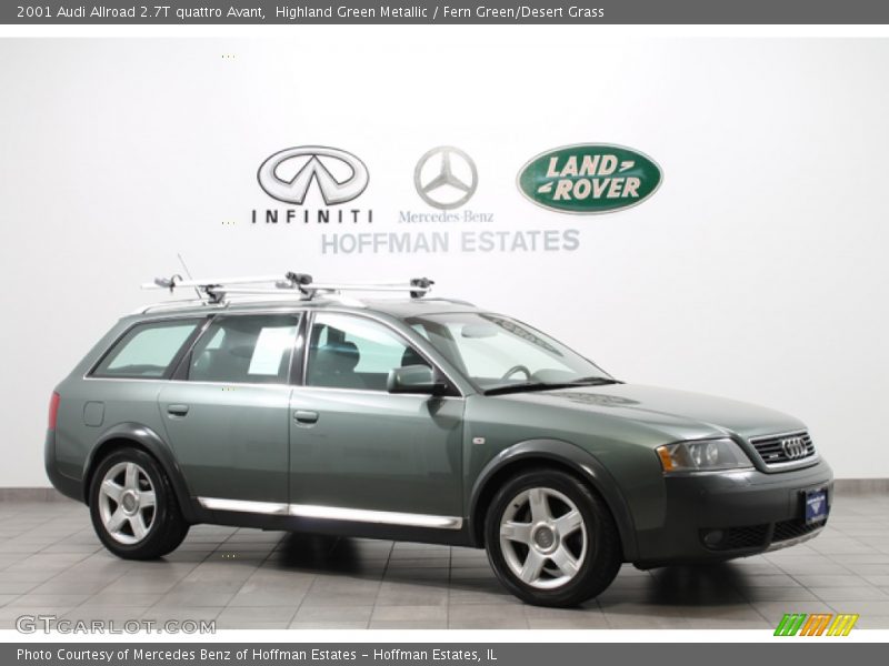 Highland Green Metallic / Fern Green/Desert Grass 2001 Audi Allroad 2.7T quattro Avant