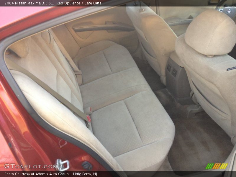 Red Opulence / Cafe Latte 2004 Nissan Maxima 3.5 SE