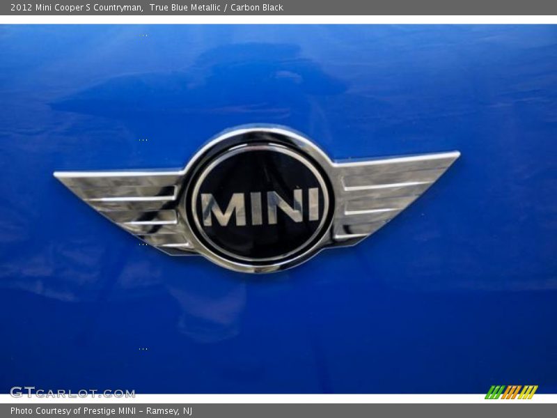 True Blue Metallic / Carbon Black 2012 Mini Cooper S Countryman