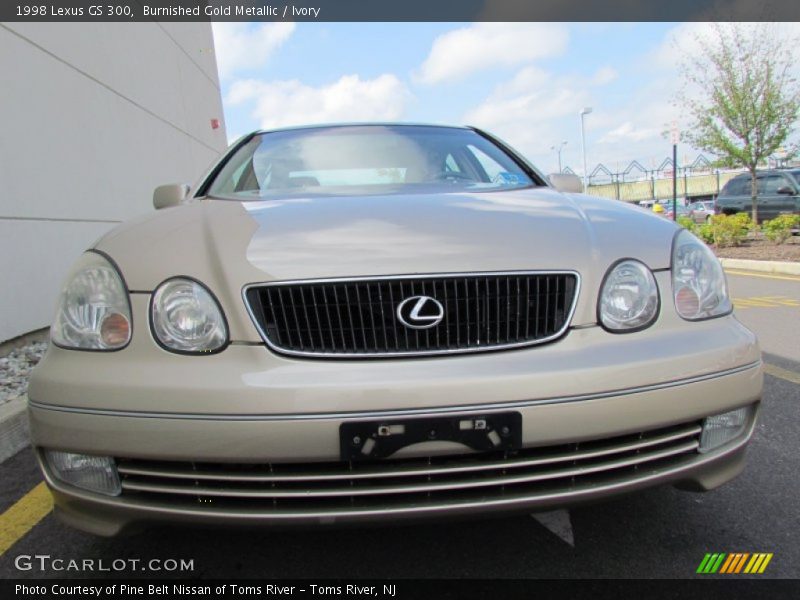 Burnished Gold Metallic / Ivory 1998 Lexus GS 300