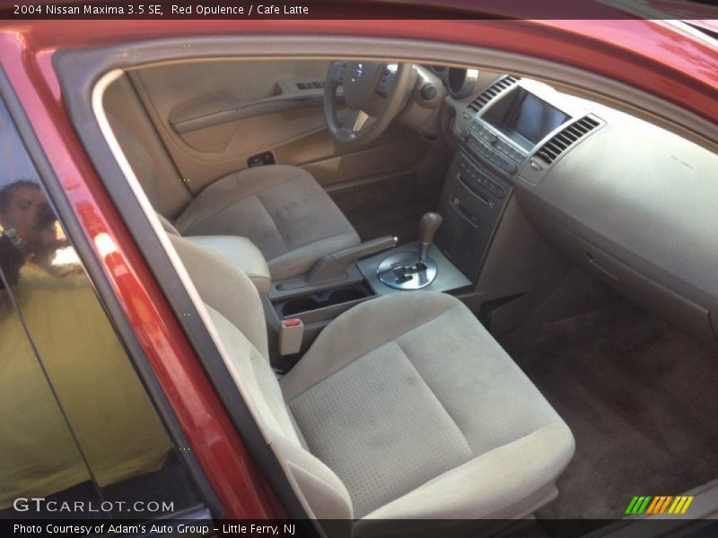 Red Opulence / Cafe Latte 2004 Nissan Maxima 3.5 SE