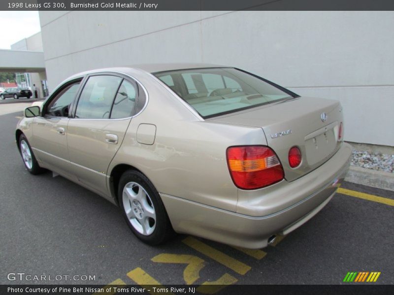 Burnished Gold Metallic / Ivory 1998 Lexus GS 300