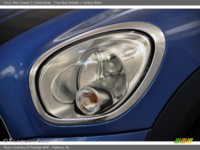 True Blue Metallic / Carbon Black 2012 Mini Cooper S Countryman
