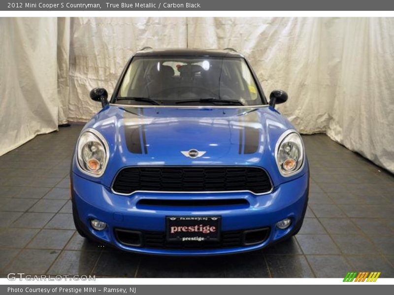 True Blue Metallic / Carbon Black 2012 Mini Cooper S Countryman