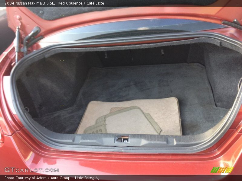 Red Opulence / Cafe Latte 2004 Nissan Maxima 3.5 SE