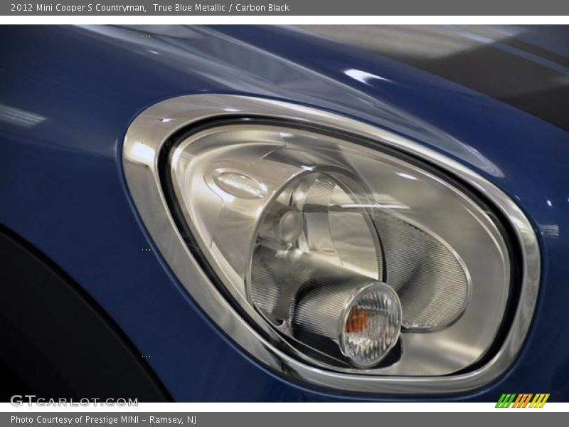 True Blue Metallic / Carbon Black 2012 Mini Cooper S Countryman