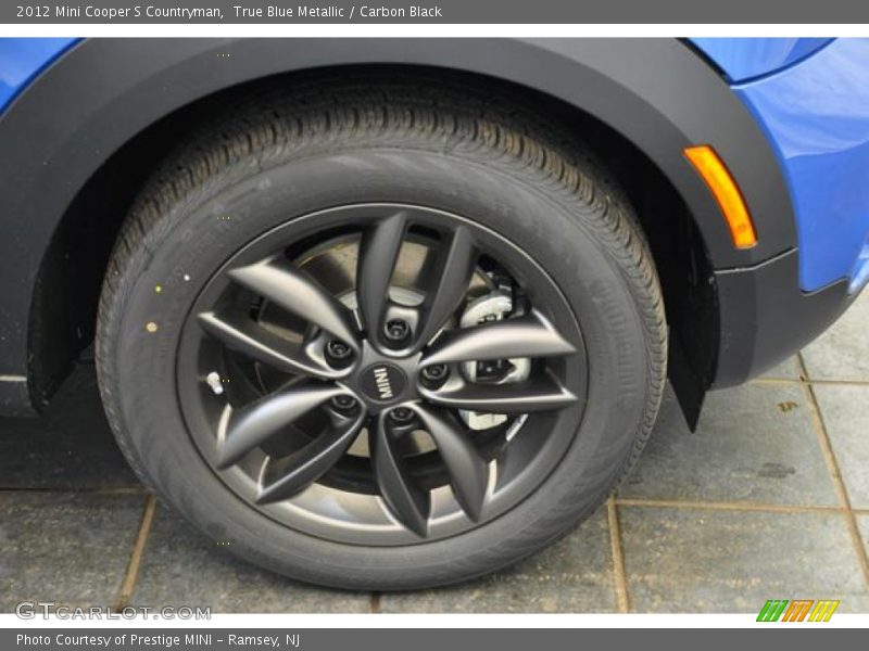 True Blue Metallic / Carbon Black 2012 Mini Cooper S Countryman