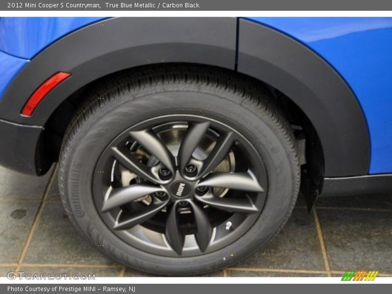 True Blue Metallic / Carbon Black 2012 Mini Cooper S Countryman