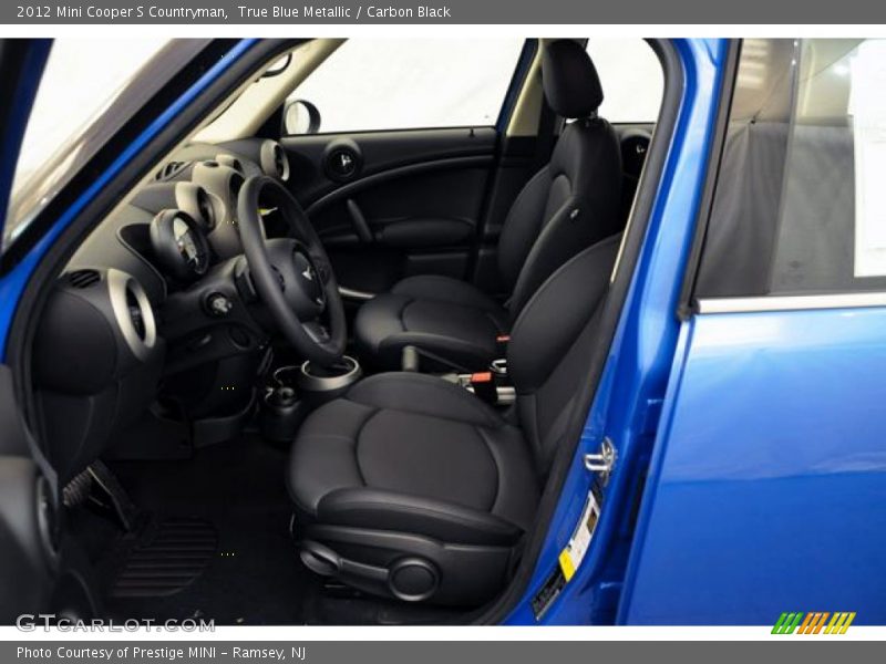 True Blue Metallic / Carbon Black 2012 Mini Cooper S Countryman