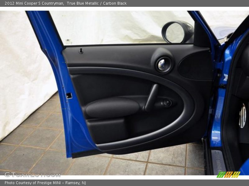 True Blue Metallic / Carbon Black 2012 Mini Cooper S Countryman