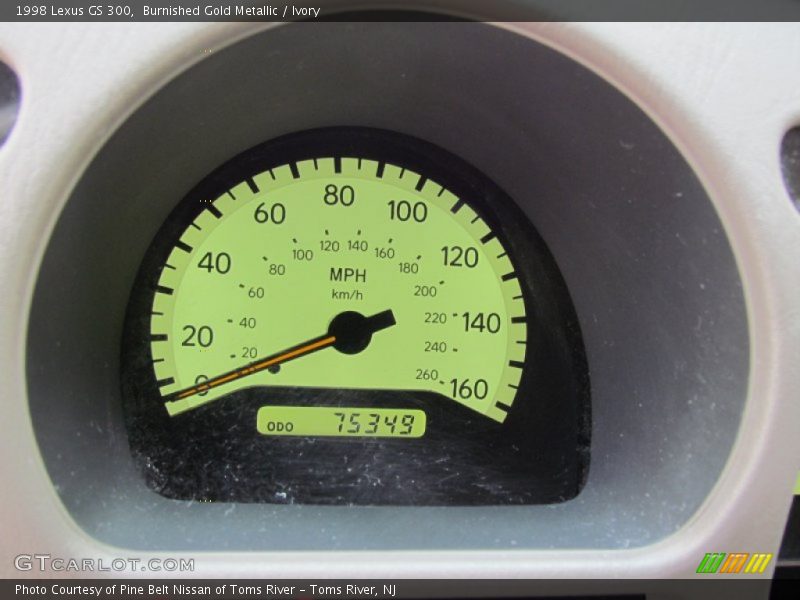 Burnished Gold Metallic / Ivory 1998 Lexus GS 300