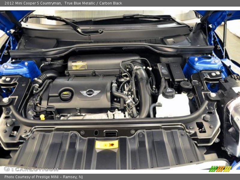 True Blue Metallic / Carbon Black 2012 Mini Cooper S Countryman