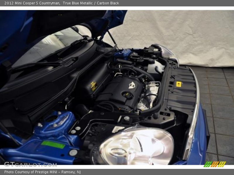 True Blue Metallic / Carbon Black 2012 Mini Cooper S Countryman