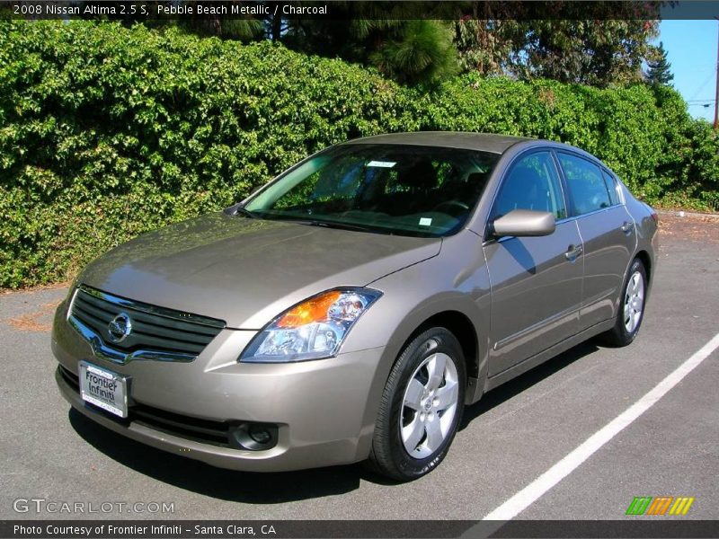 Pebble Beach Metallic / Charcoal 2008 Nissan Altima 2.5 S
