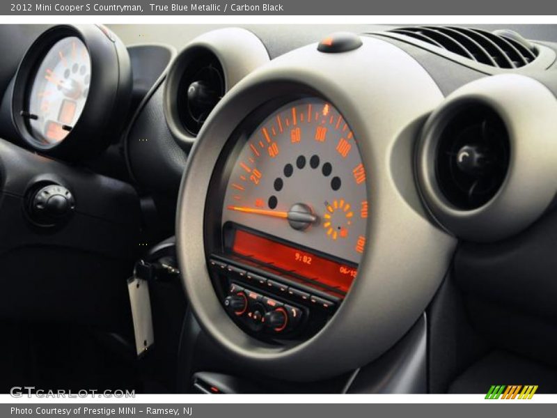 True Blue Metallic / Carbon Black 2012 Mini Cooper S Countryman