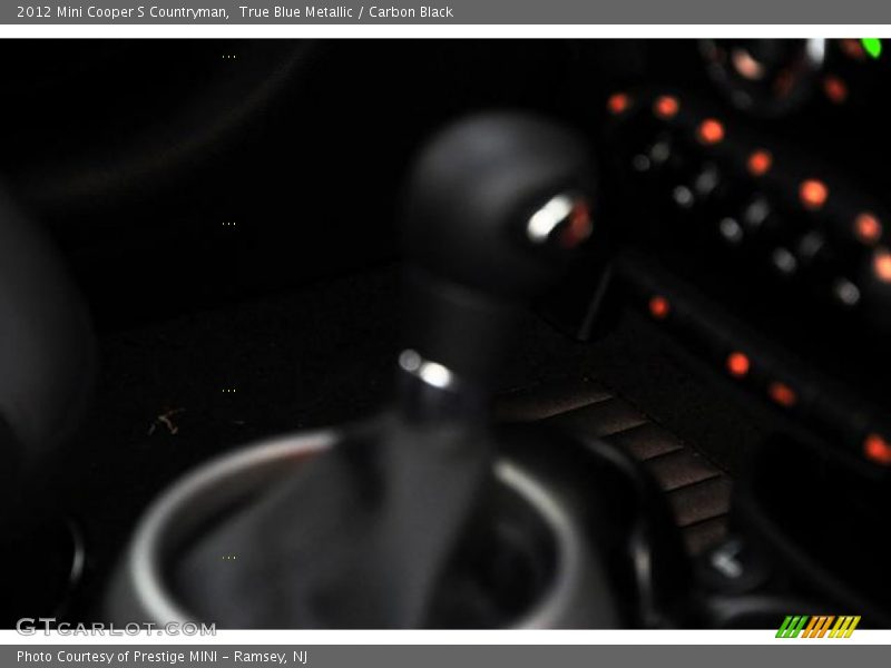 True Blue Metallic / Carbon Black 2012 Mini Cooper S Countryman