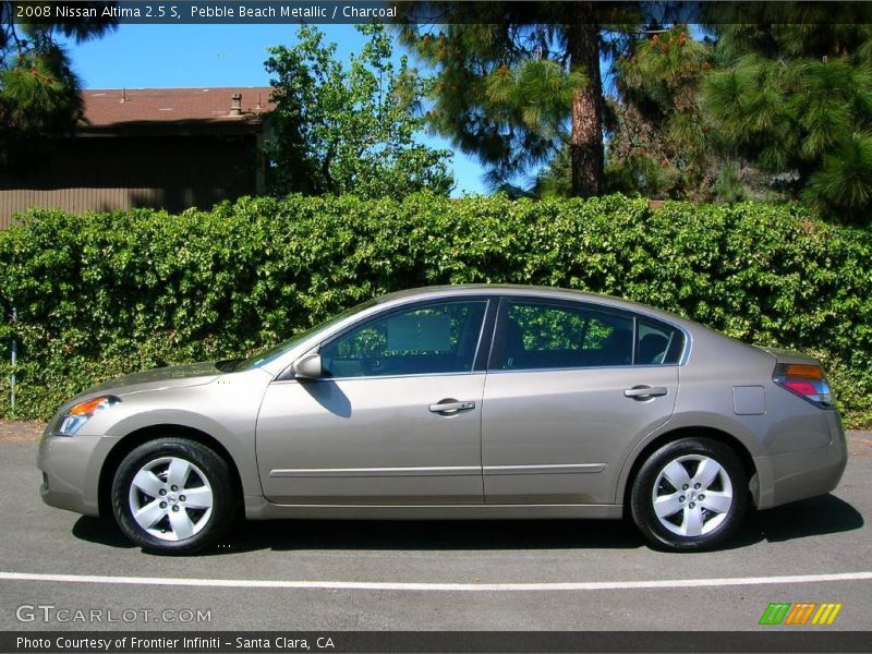 Pebble Beach Metallic / Charcoal 2008 Nissan Altima 2.5 S