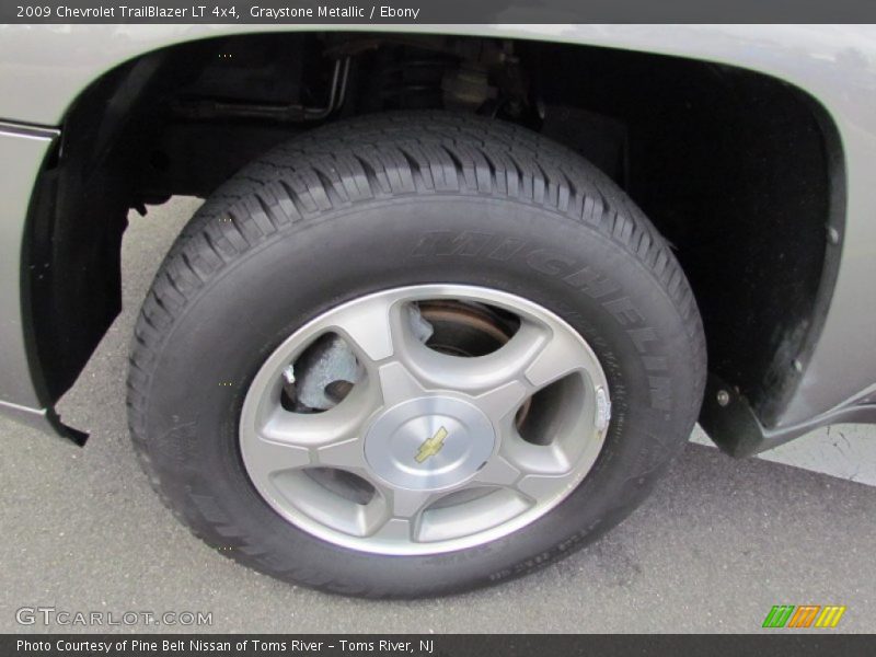 Graystone Metallic / Ebony 2009 Chevrolet TrailBlazer LT 4x4