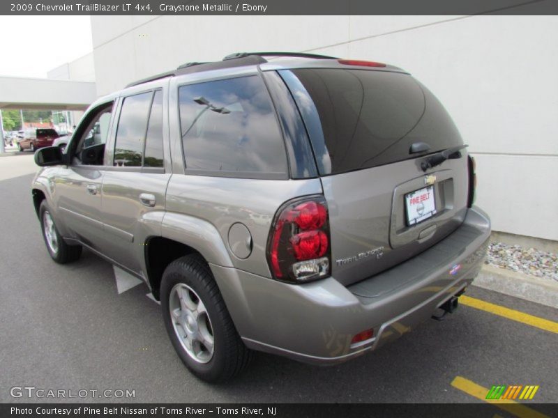 Graystone Metallic / Ebony 2009 Chevrolet TrailBlazer LT 4x4