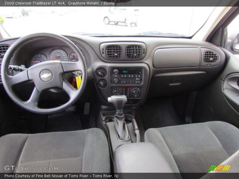 Graystone Metallic / Ebony 2009 Chevrolet TrailBlazer LT 4x4