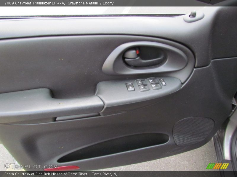 Graystone Metallic / Ebony 2009 Chevrolet TrailBlazer LT 4x4