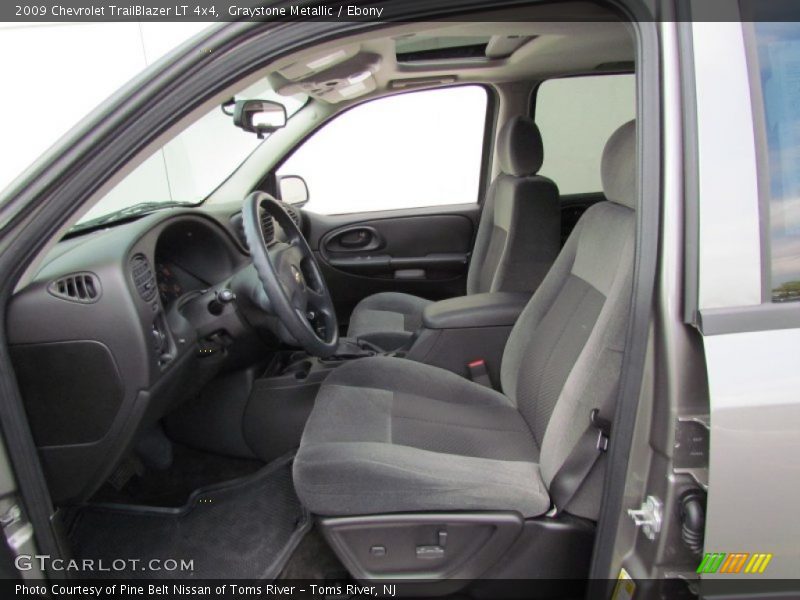 Graystone Metallic / Ebony 2009 Chevrolet TrailBlazer LT 4x4