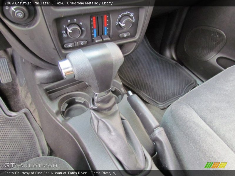 Graystone Metallic / Ebony 2009 Chevrolet TrailBlazer LT 4x4