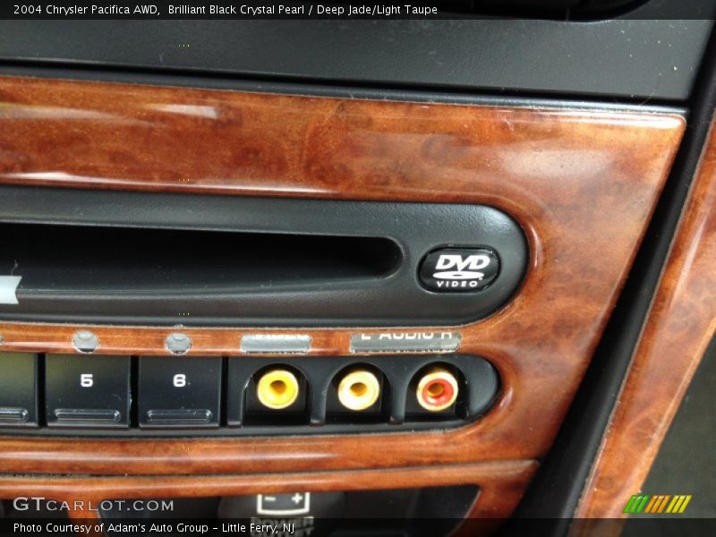 Brilliant Black Crystal Pearl / Deep Jade/Light Taupe 2004 Chrysler Pacifica AWD