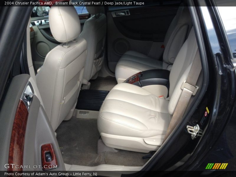 Brilliant Black Crystal Pearl / Deep Jade/Light Taupe 2004 Chrysler Pacifica AWD