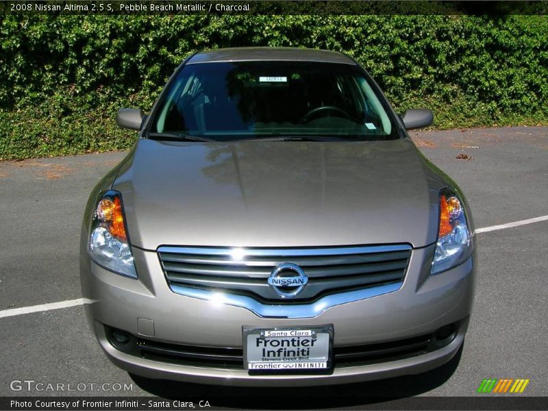 Pebble Beach Metallic / Charcoal 2008 Nissan Altima 2.5 S