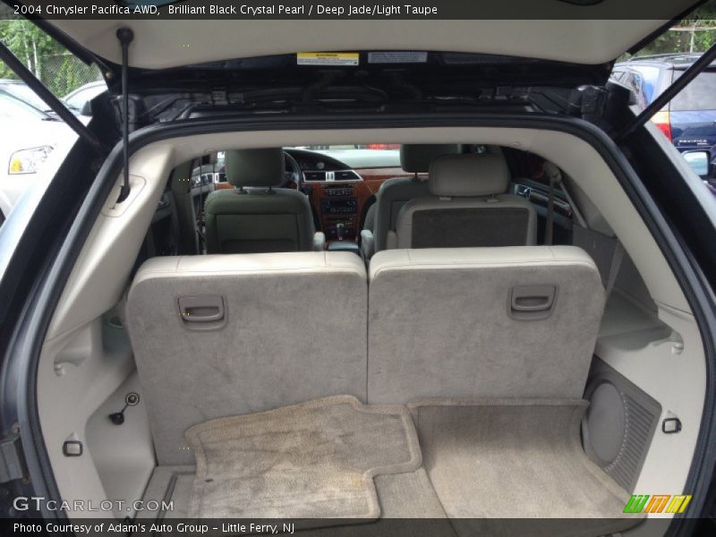 Brilliant Black Crystal Pearl / Deep Jade/Light Taupe 2004 Chrysler Pacifica AWD
