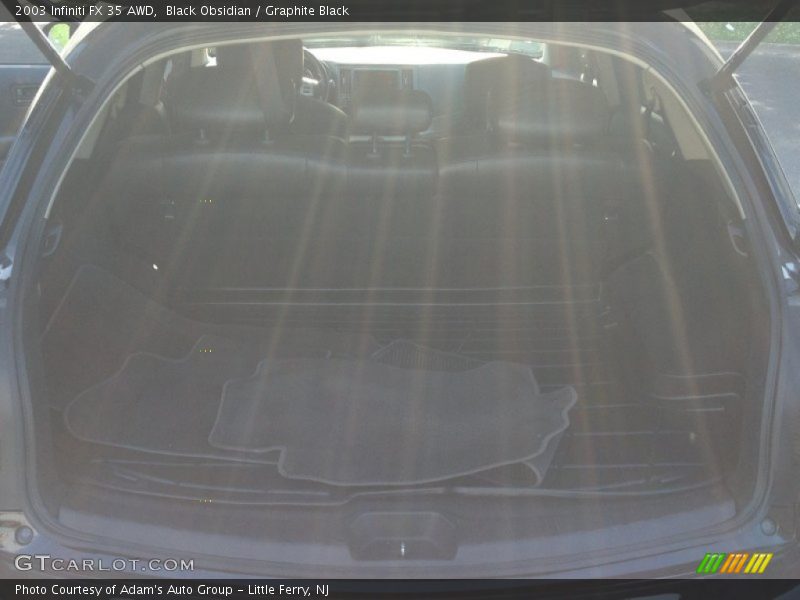 Black Obsidian / Graphite Black 2003 Infiniti FX 35 AWD
