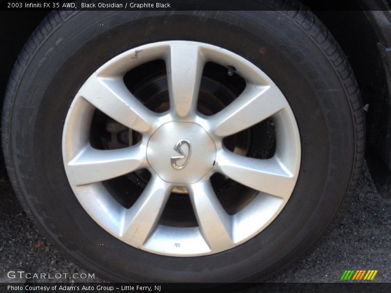 Black Obsidian / Graphite Black 2003 Infiniti FX 35 AWD